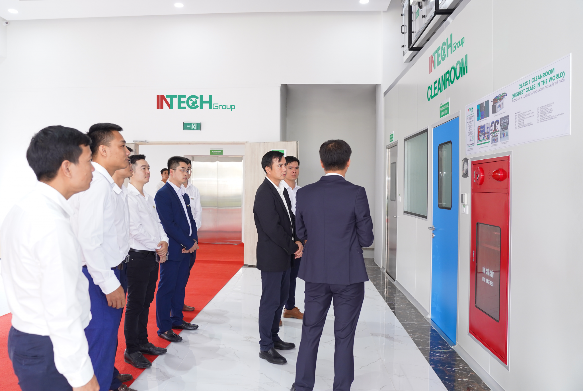 Phòng sạch ISO CLASS 1 của INTECH Group được vinh danh